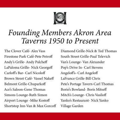 Founding Members Taverns 1050 - Present